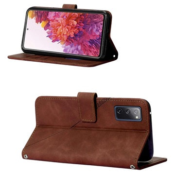 Line Series Samsung Galaxy S20 FE Pung - Brun