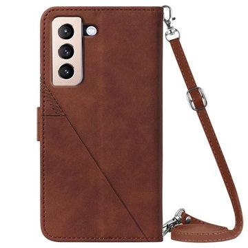 Line Series Samsung Galaxy S22+ 5G Pung - Brun