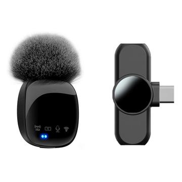 Lippa Pro trådløs mikrofon med USB-C - sort