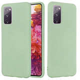 Samsung Galaxy S20 FE 5G Liquid Silikone Cover - Grøn
