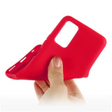 Samsung Galaxy S20 FE 5G Liquid Silikone Cover - Rød