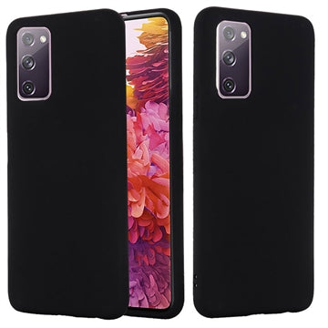 Samsung Galaxy S20 FE 5G Liquid Silikone Cover - Sort