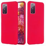 Samsung Galaxy S20 FE 5G Liquid Silikone Cover - Rød