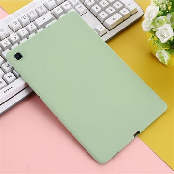 Samsung Galaxy Tab S6 Lite 2020/2022/2024 Liquid Silicone Cover - Grøn