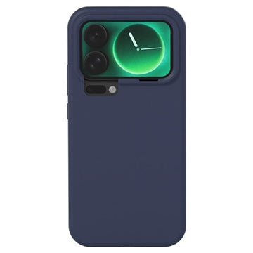 Xiaomi 17 Flydende silikone cover - Midnatsblå