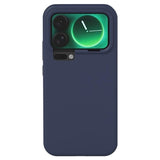 Xiaomi 17 Flydende silikone cover - Midnatsblå