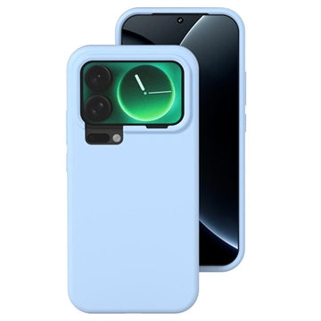 Xiaomi 17 Flydende silikone cover - Tågeblå