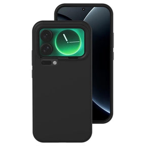 Xiaomi 17 Pro Max Flydende silikone cover - sort