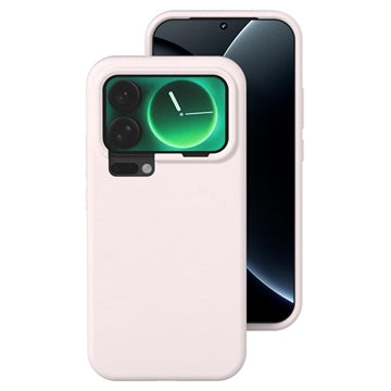 Xiaomi 17 Pro Max Flydende silikone cover - Grå Pink