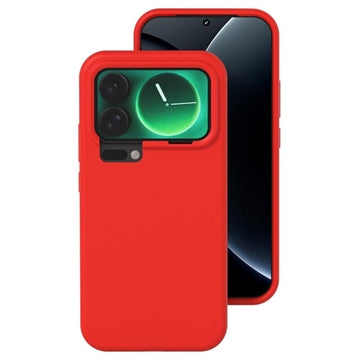 Xiaomi 17 Pro Max Flydende silikone cover - rød