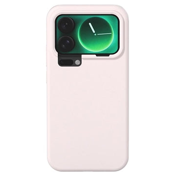 Xiaomi 17 Pro Flydende silikone cover - Grå Pink