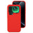 Xiaomi 17 Pro Flydende silikone cover - rød