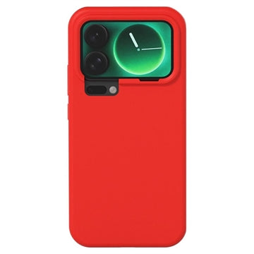 Xiaomi 17 Pro Flydende silikone cover - rød