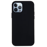 iPhone 14 Pro Liquid Silikone Cover - Sort