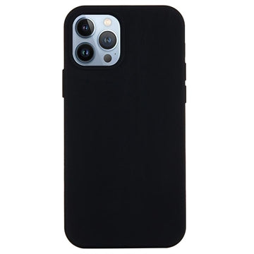 iPhone 14 Pro Liquid Silikone Cover - Sort