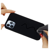 iPhone 14 Pro Liquid Silikone Cover - Sort