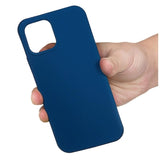 iPhone 14 Pro Liquid Silikone Cover - Mørkeblå