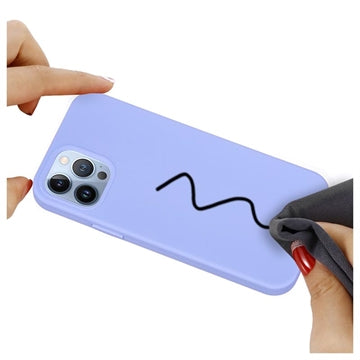 iPhone 14 Pro Liquid Silikone Cover - Lyselilla