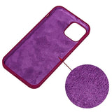 iPhone 14 Pro Liquid Silikone Cover - Vinrød