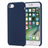 iPhone 7/8/SE (2020)/SE (2022) Liquid Silikone Cover - Mørkeblå