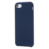 iPhone 7/8/SE (2020)/SE (2022) Liquid Silikone Cover - Mørkeblå