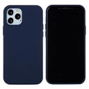 iPhone 12 Pro Max Liquid Silicone Cover - Navy Blå