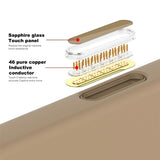 iPhone 16 Plus Liquid Silikone Cover - MagSafe Kompatibel - Ørken guld