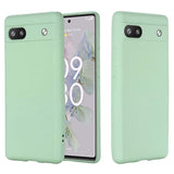 Google Pixel 6a Liquid Silikone Cover - Grøn