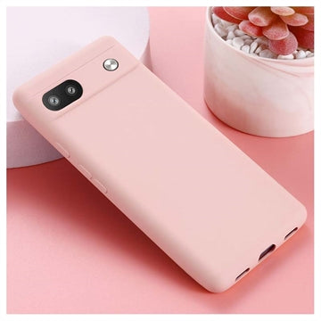 Google Pixel 6a Liquid Silikone Cover - Pink