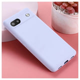 Google Pixel 6a Liquid Silikone Cover - Lilla