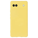 Google Pixel 6a Liquid Silikone Cover - Gul