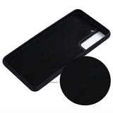 Samsung Galaxy S21 FE 5G Liquid Silikone Cover med Strop - Sort