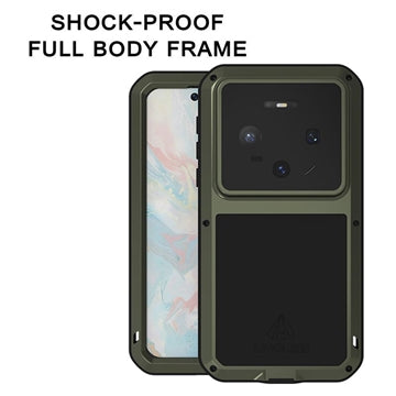 Huawei Mate 80/80 Pro Love Mei Powerful Hybrid Cover - Grøn