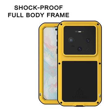 Huawei Mate 80/80 Pro Love Mei Powerful Hybrid Cover - Gul