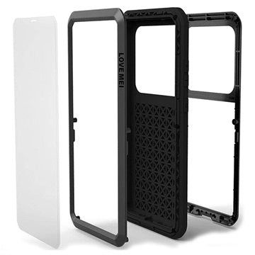 Love Mei Powerful Samsung Galaxy S20 FE Hybrid Cover - Sort
