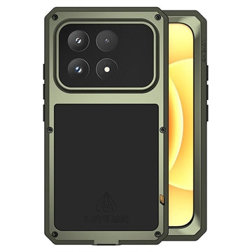 Xiaomi 17 Love Mei Powerful Hybrid Cover - Grøn