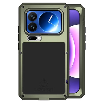 Xiaomi 17 Pro Love Mei Powerful Hybrid Cover - Grøn