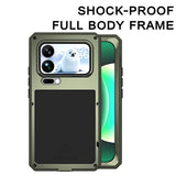 Xiaomi 17 Pro Max Love Mei Powerful Hybrid Cover - Grøn