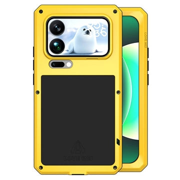 Xiaomi 17 Pro Max Love Mei Powerful Hybrid Cover - Gul