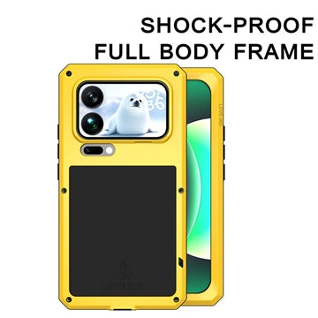 Xiaomi 17 Pro Max Love Mei Powerful Hybrid Cover - Gul