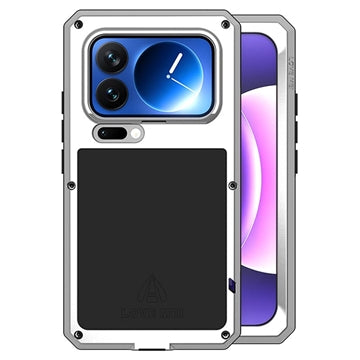 Xiaomi 17 Pro Love Mei Powerful Hybrid Cover - Sølv