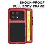 Xiaomi 17 Love Mei Powerful Hybrid Cover - rød