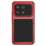 Xiaomi 17 Love Mei Powerful Hybrid Cover - rød