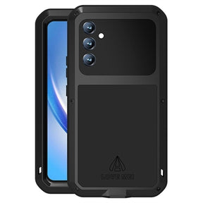 Love Mei Powerful Samsung Galaxy A34 5G Hybrid Cover - Sort