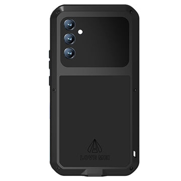 Love Mei Powerful Samsung Galaxy A34 5G Hybrid Cover - Sort