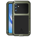 Love Mei Powerful Samsung Galaxy A34 5G Hybrid Cover - Grøn
