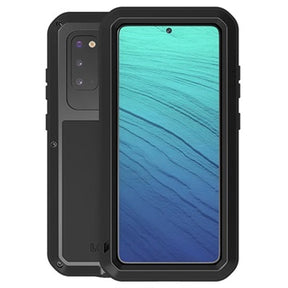 Love Mei Powerful Samsung Galaxy S20 Hybrid Cover - Sort