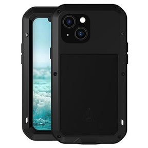 Love Mei Powerful iPhone 13 Mini Hybrid Cover - Sort