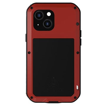 Love Mei Powerful iPhone 13 Mini Hybrid Cover - Rød