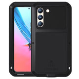 Love Mei Powerful Samsung Galaxy S22 5G Hybrid Cover - Sort